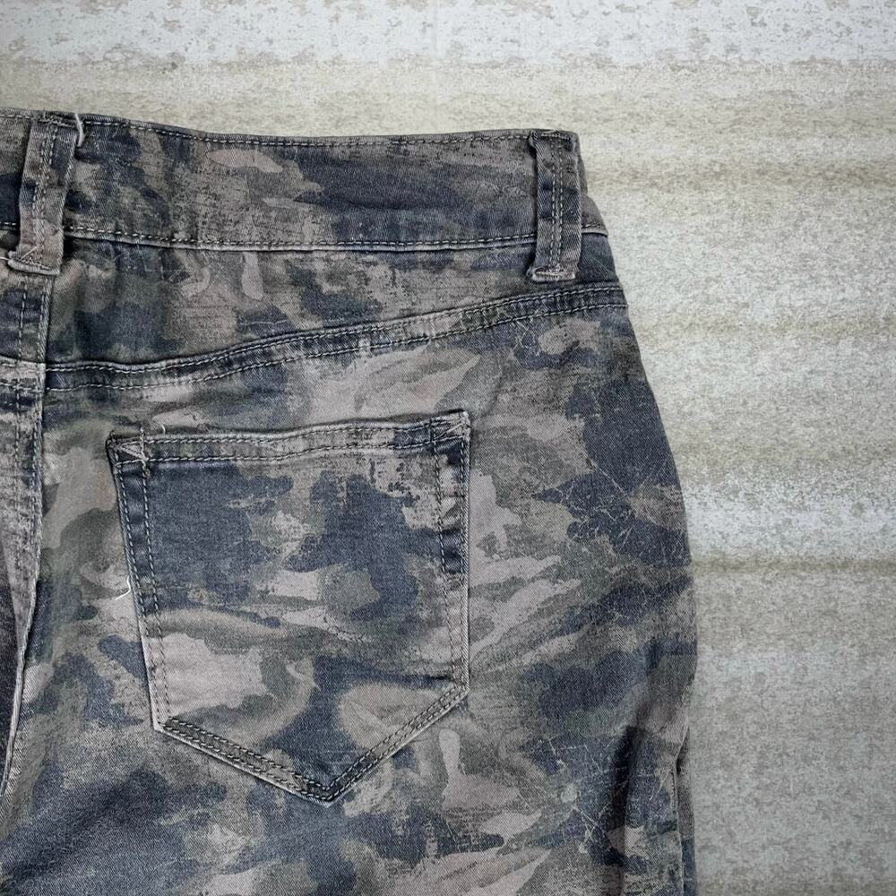 Vintage Y2K Maurices Camo Pants Womens L Woodland Pattern - Picture 3 of 4